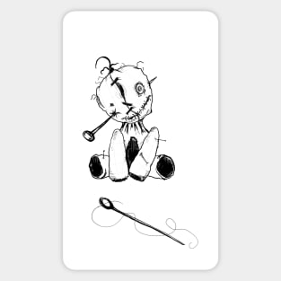 Floppy Voodoo Doll Sticker